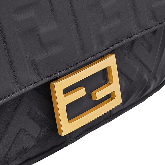 Fendi FF Motif Baguette Bag