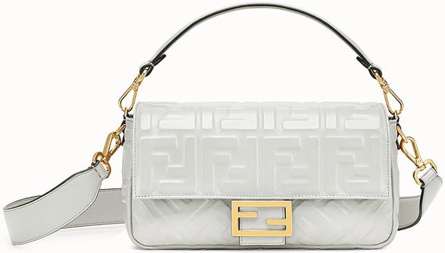 Fendi FF Motif Baguette Bag