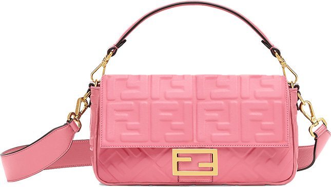 Fendi FF Motif Baguette Bag