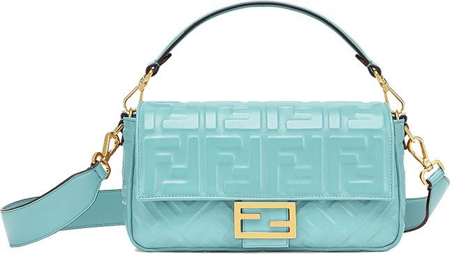 Fendi FF Motif Baguette Bag