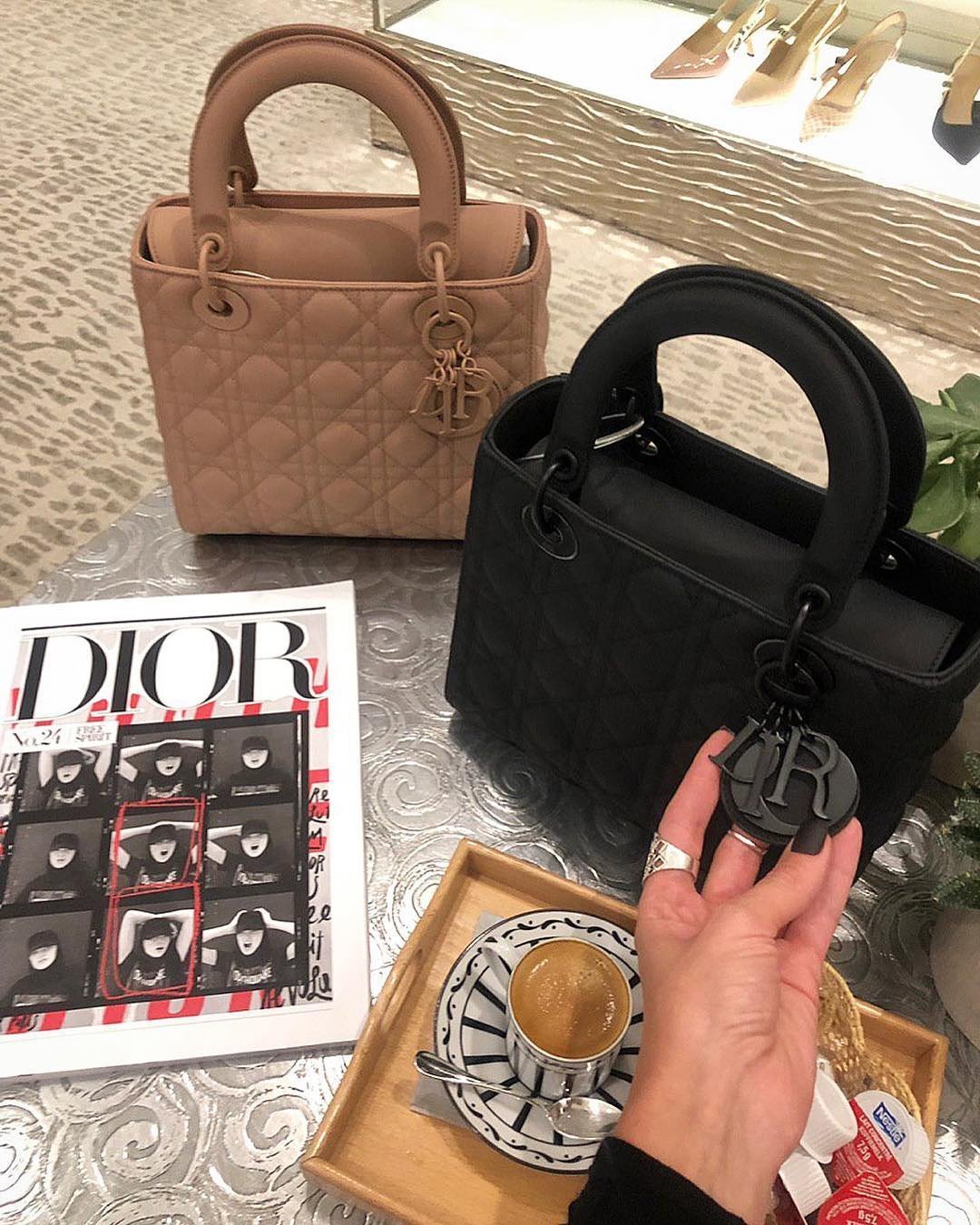 Lady Dior Ultra Matte Bag