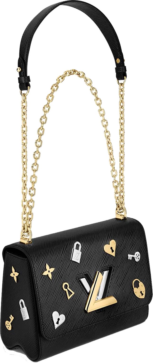 Louis Vuitton Twist Love Lock Charms On Bag