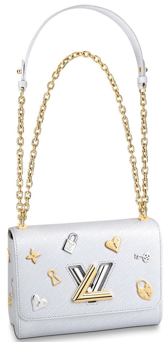 Louis Vuitton Twist Love Lock Charms On Bag