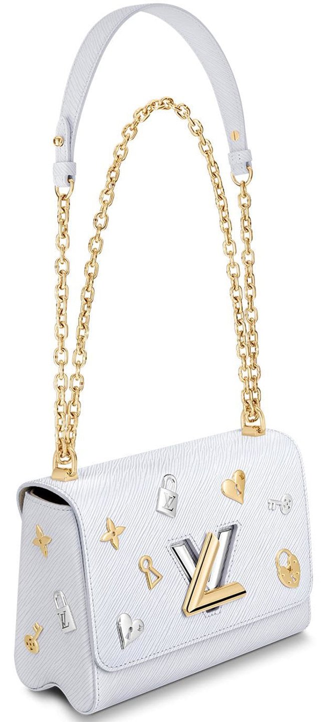 Louis Vuitton Twist Love Lock Charms On Bag