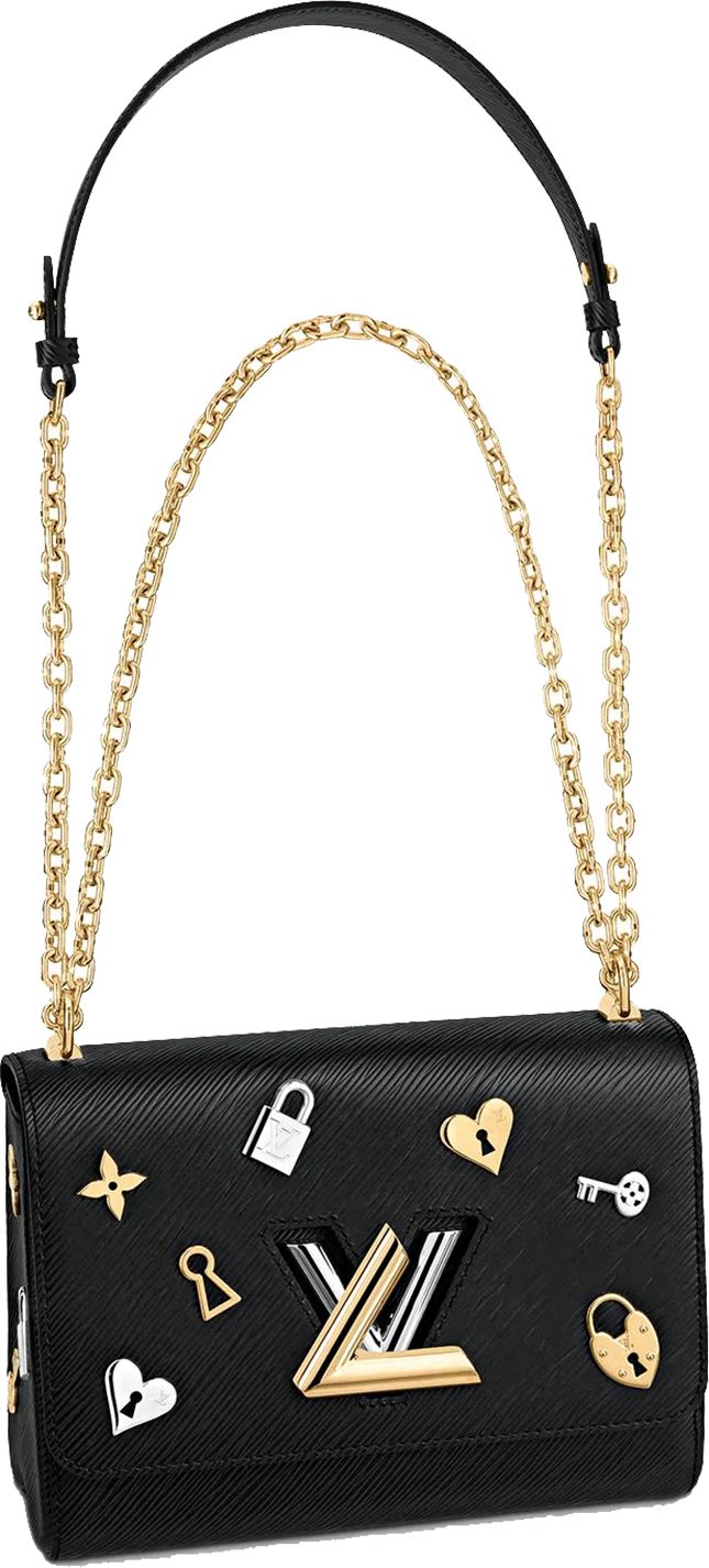 Louis Vuitton Twist Love Lock Charms On Bag