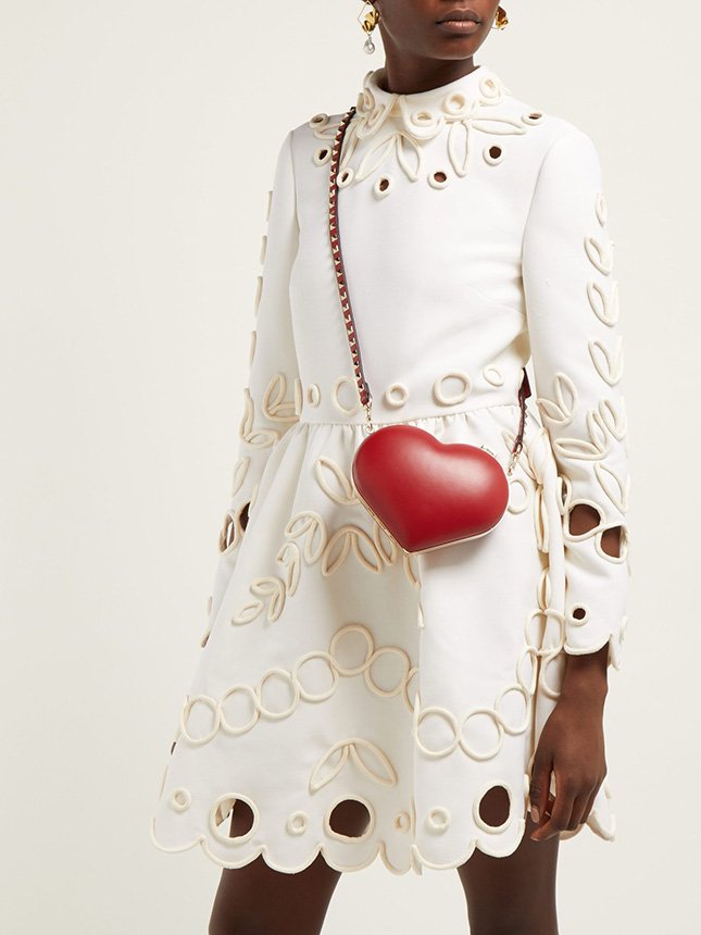 Valentino Carry Secret Heart Clutch