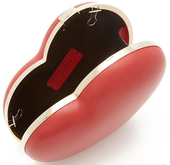 Valentino Carry Secret Heart Clutch