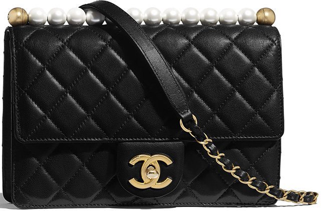 Chanel Pearl Bags From The Spring Summer Collection