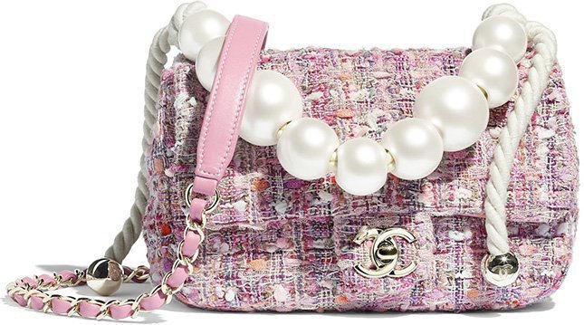 Chanel Pearl Bags From The Spring Summer Collection