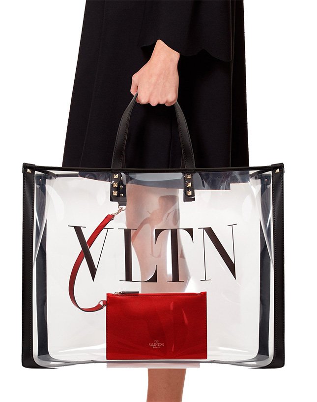 Valentino VLTN Plexi Bag