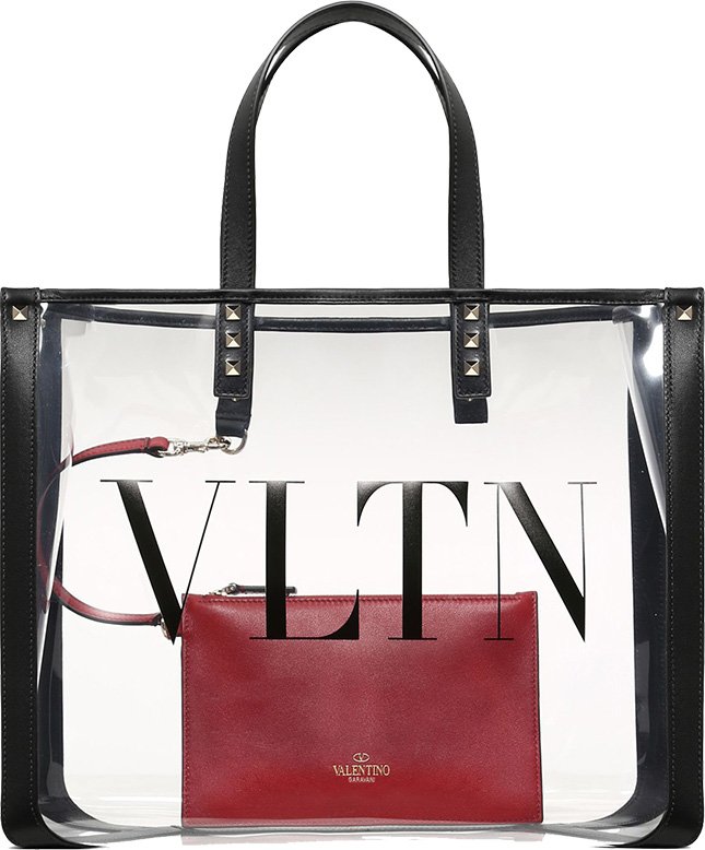 Valentino VLTN Plexi Bag