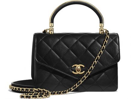 Chanel Gold Top Handle Bag thumb