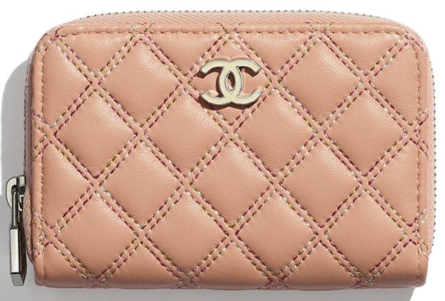 Chanel Multicolor Quilted Stitch Accessories