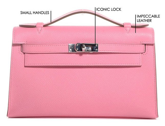 Hermes Kelly Pochette Bag