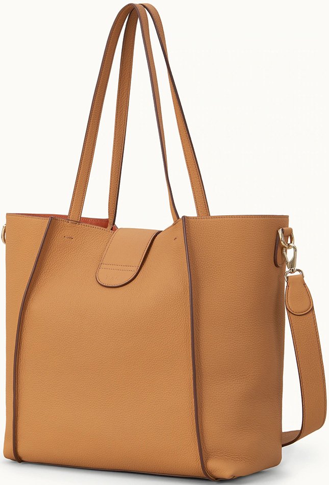 Tods Double T Shopping Bag With Ring