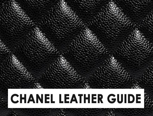 chanel leather guide