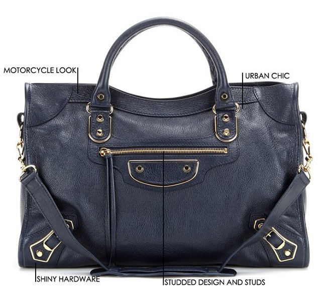 Balenciaga Classic Metallic Edge City Bag