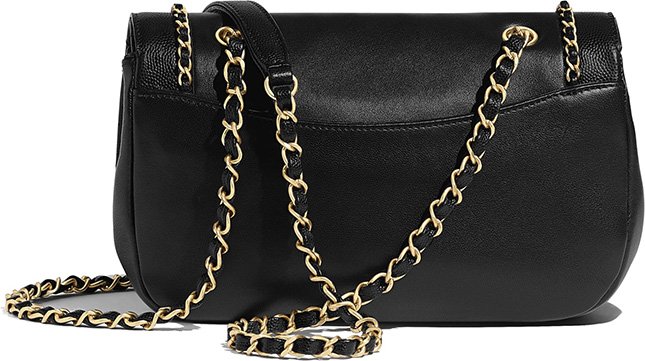 Chanel Flap Woven Chain Around Bag