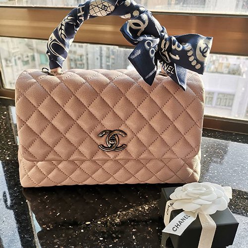 Chanel Silk Twill For Your Handbag thumb