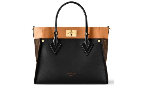 Louis Vuitton On My Side MM Bag in Monogram Canvas and Calf Leather Featured image