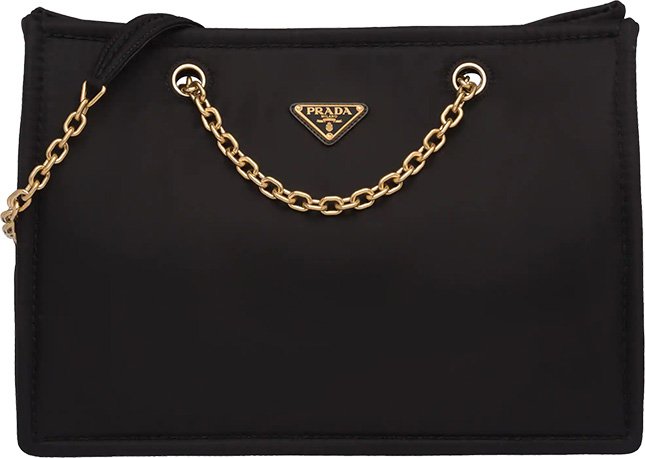 Prada Nylon Shoulder Bag And Tote Bag