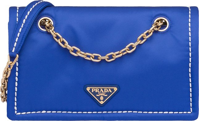 Prada Nylon Shoulder Bag And Tote Bag