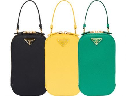 Prada Vertical Mini Saffiano Bag thumb