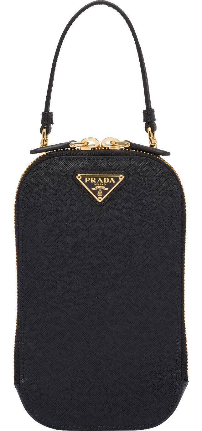 Prada Vertical Mini Saffiano Bag