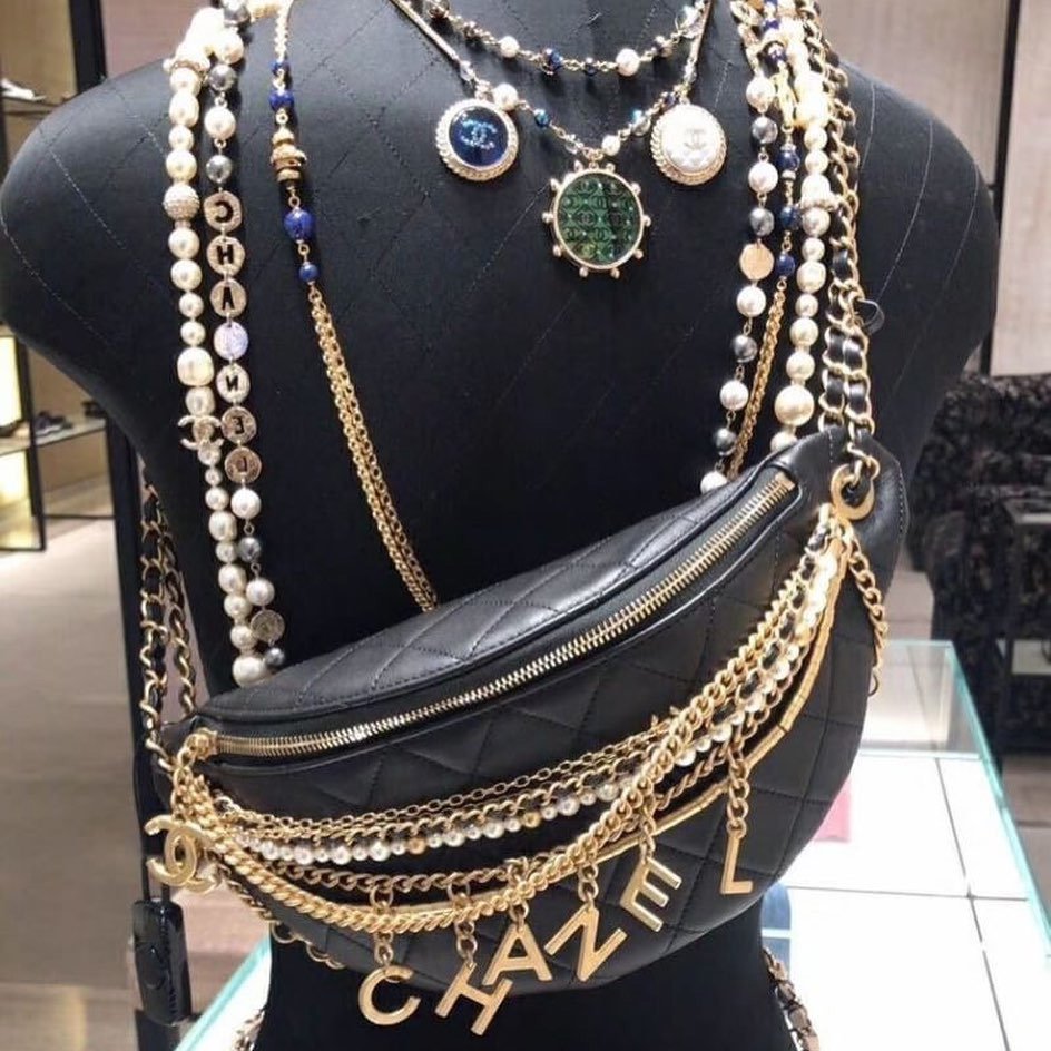 Chanel All About Chains Waist Bag