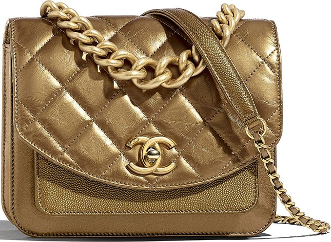 Chanel Chain Handle Flap Bag