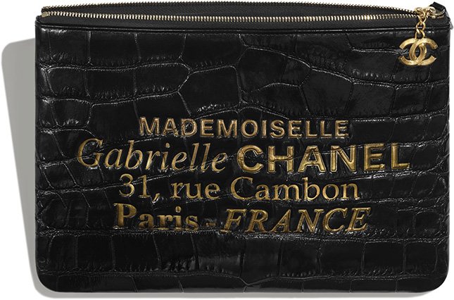 Chanel Mademoiselle Gabrielle Signature Pouches