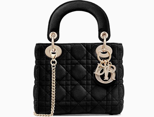 Dior Launches The Lady Dior Bag In Velvet thumb