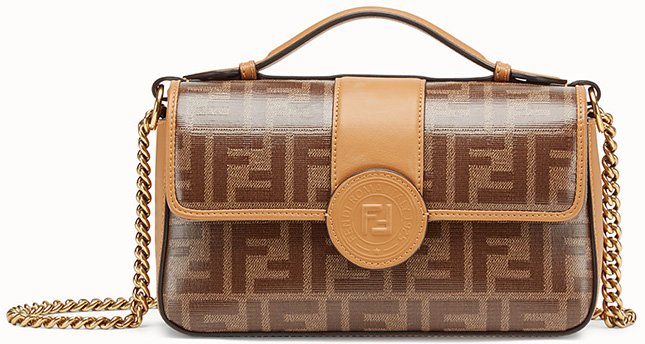 Fendi Double F Handle Bag