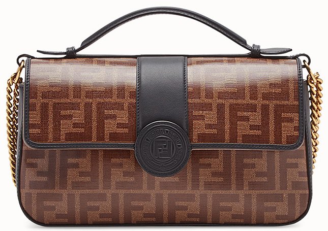 Fendi Double F Handle Bag