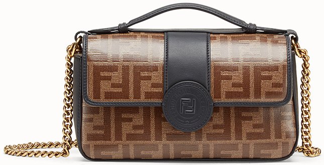 Fendi Double F Handle Bag