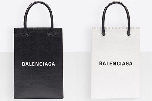 Balenciaga Shopping Bag Phone Holders thumb