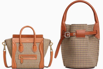 Celine Tweed Gingham Bag Collection thumb