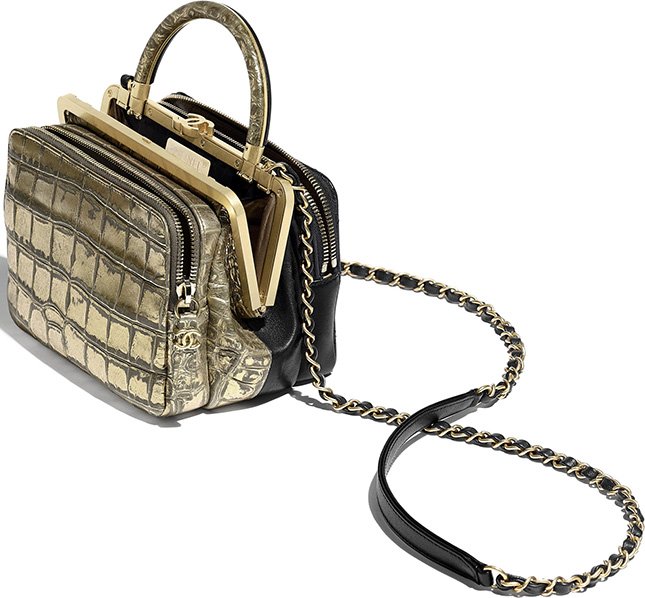 Chanel Kiss lock Bag