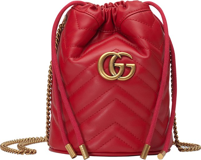 Gucci GG Marmont Bucket Bag