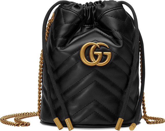 Gucci GG Marmont Bucket Bag