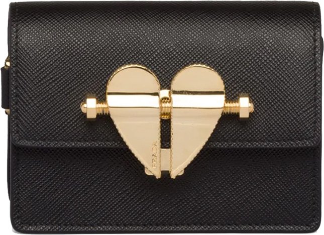 Prada Heart Lock Bag