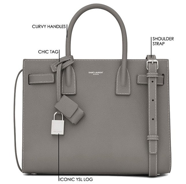 Saint Laurent Sac de Jour Bag