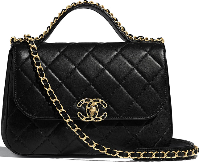 Chanel Chain Infinity Handle Bag