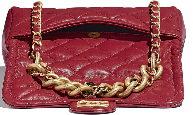 Chanel Chain Leather Link Bag