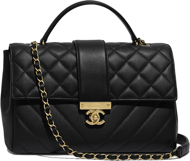 Chanel Golden Class CC Top Handle Bag