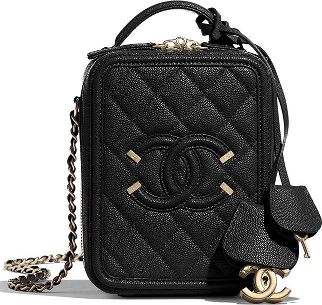 Chanel North South CC Filigree Bag