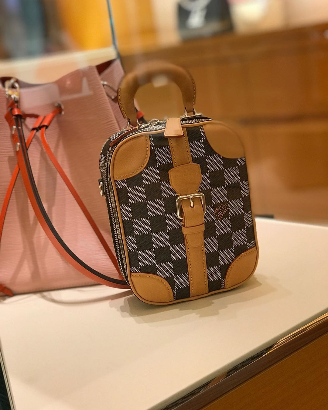 Louis Vuitton Mini Luggage Vertical Bag