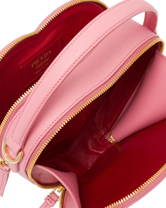 Prada Odette Heart Bag