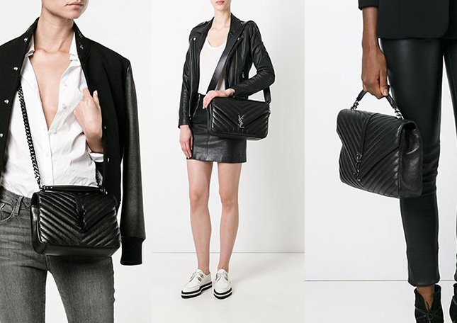 Saint Laurent College Bag