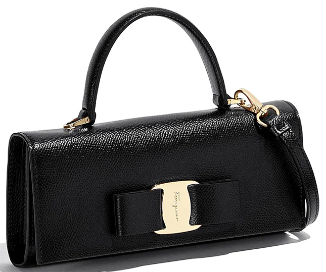 Salvatore Ferragamo Vara Bow Mini Handle Bag